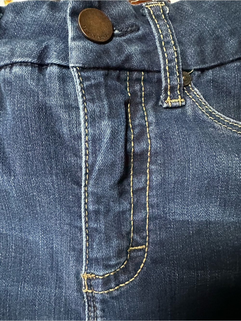 Seven Women’s Dark Blue Stretch Skinny Jeans - Picture 6 of 9